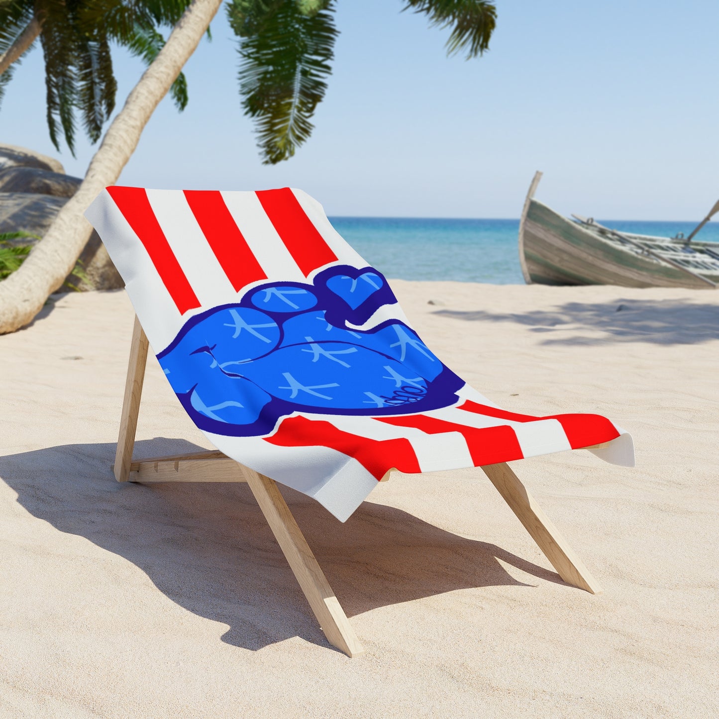 RI LOVE the 4th — Celebrate Summer Towel
