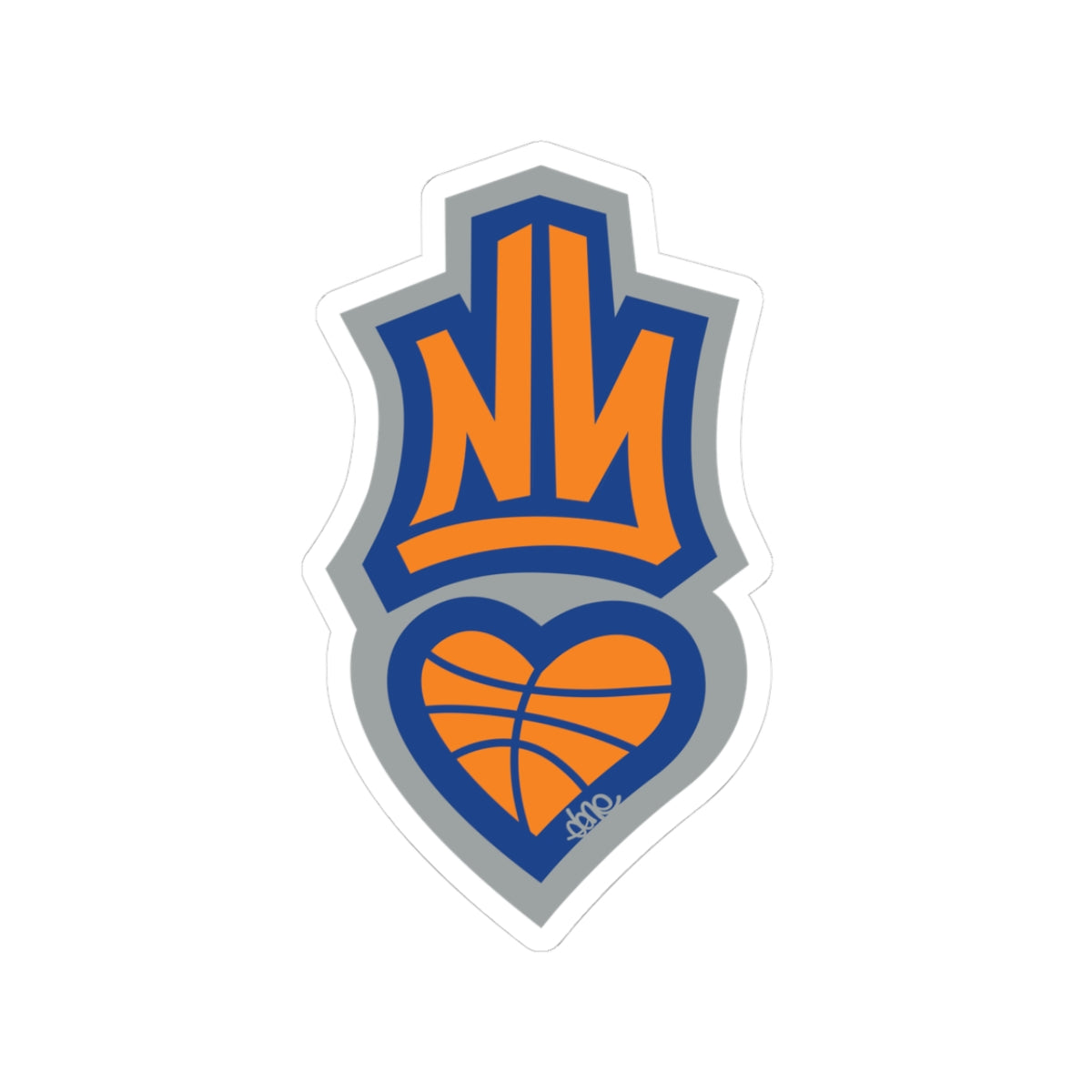 NY KROWN BBALL LOVE  - Custom Sticker