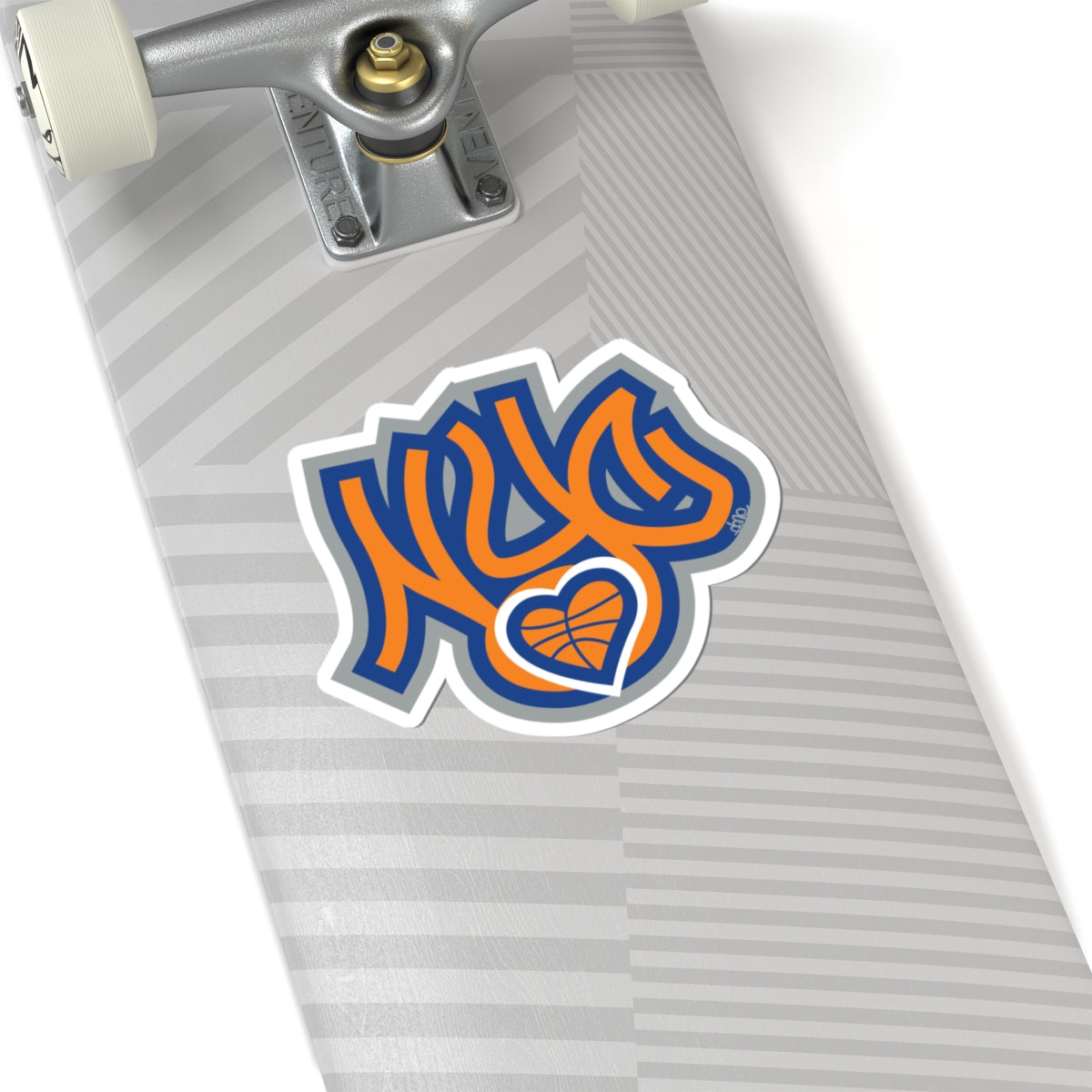 NYC Basketball LOVE  - Custom Sticker