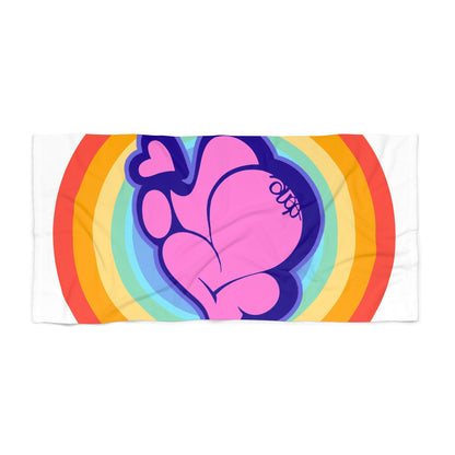 RI LOVE -Rainbow Beach Towel
