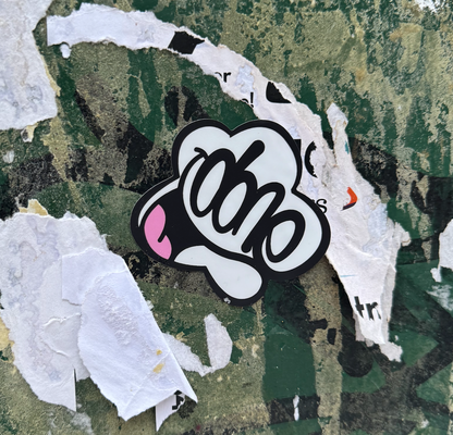 HAPPILY DONE - Cloud Sticker - Walls / Corners / Laptops / Skateboards / Street / Unique Wall Art, Sticker Collection