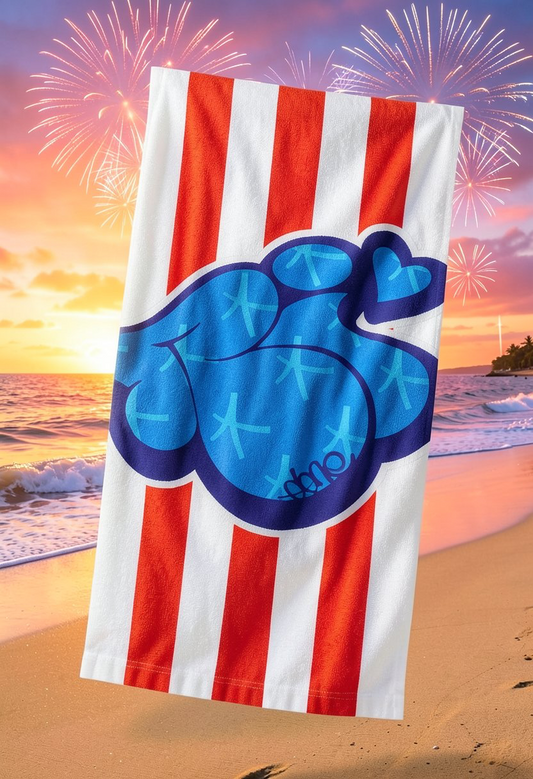 RI LOVE the 4th — Celebrate Summer Towel