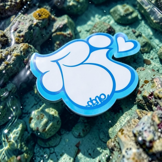 RI LOVE - OCEAN STATE Sticker