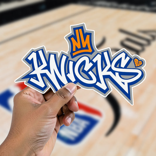NY KNICKS LOVE  - Custom Sticker