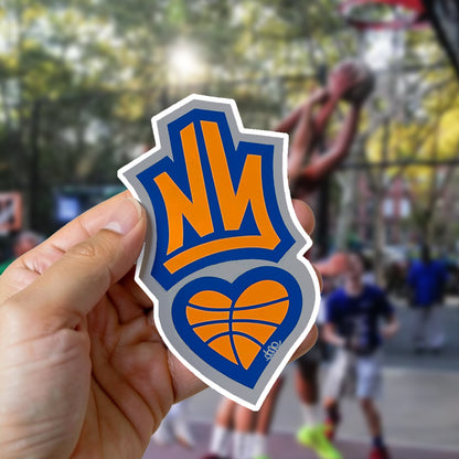 NY KROWN BBALL LOVE  - Custom Sticker