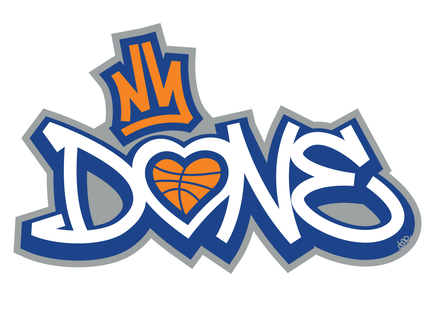 NY DONE - BALLER  - Custom Sticker