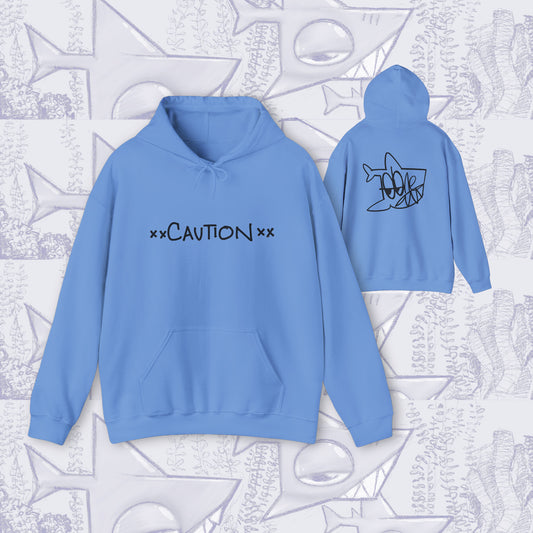 **CAUTION** - DONE Shark  - Hoodie Pullover