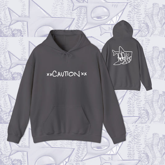 **CAUTION** - DONE Shark  - Hoodie Pullover