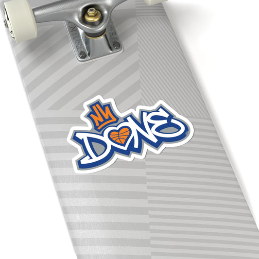 NY DONE - BALLER  - Custom Sticker
