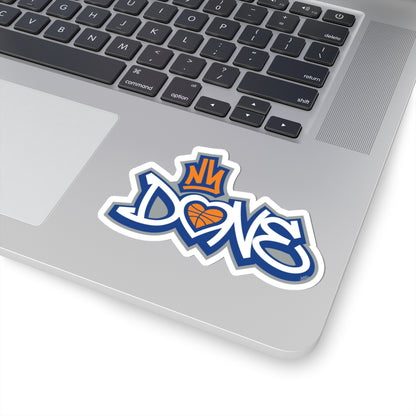 NY DONE - BALLER  - Custom Sticker