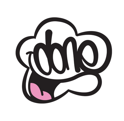 HAPPILY DONE - Cloud Sticker - Walls / Corners / Laptops / Skateboards / Street / Unique Wall Art, Sticker Collection