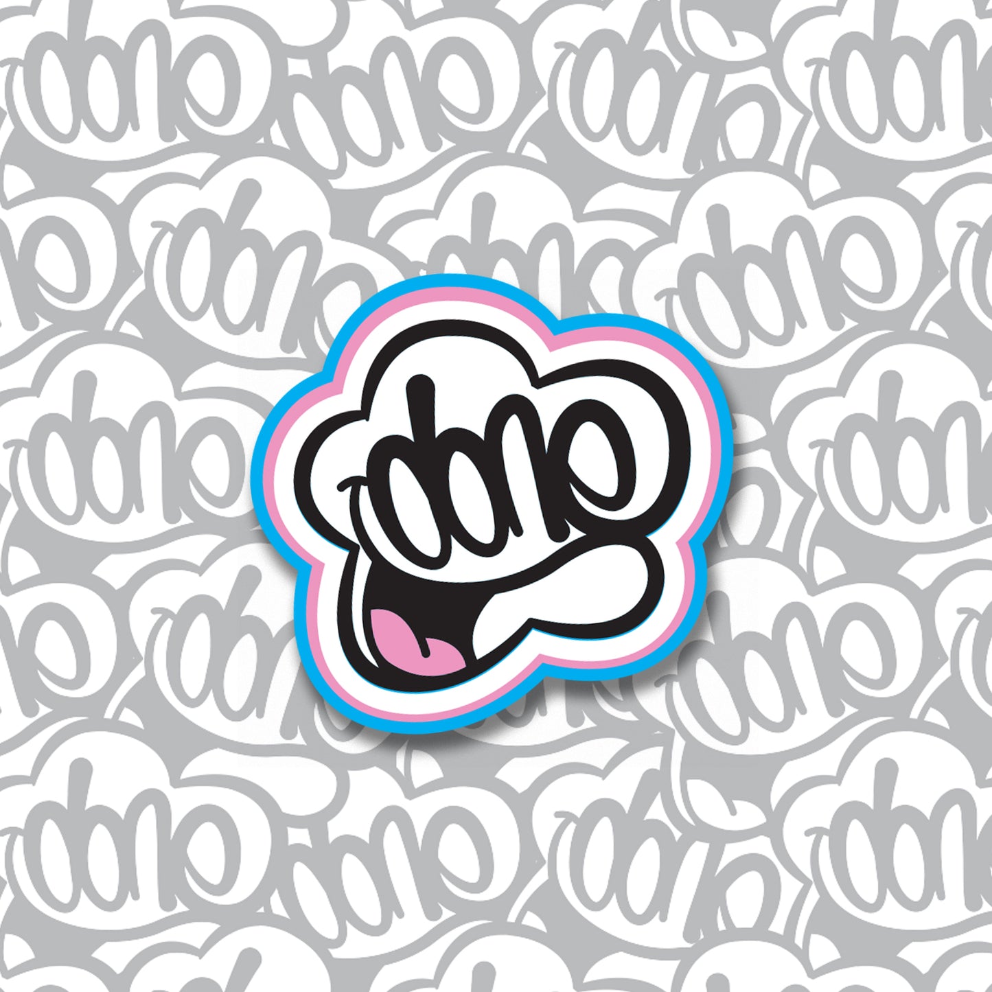 HAPPILY DONE - Cloud Sticker - Walls / Corners / Laptops / Skateboards / Street / Unique Wall Art, Sticker Collection